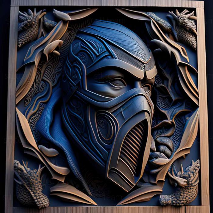 3D модель Игра Mortal Kombat Mythologies Sub Zero (STL)